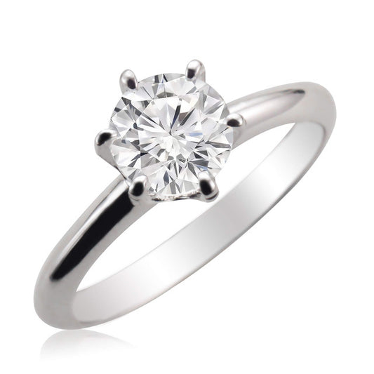 JBRM954 RM960 10KT White Gold Engagement Ring