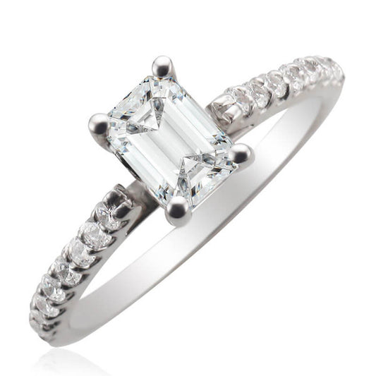 JB:RM1057ET 10kt Gold Engagement Ring