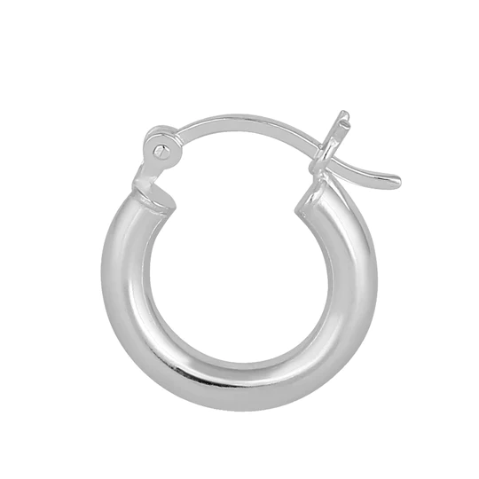 JB:SEP407     All products     Sterling Silver 4.0MM x 16MM Hoop Ear...