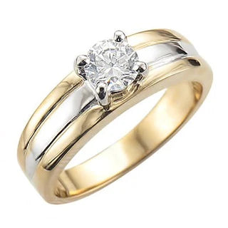 JBRM149 Two Tone 10kt Engagement Ring
