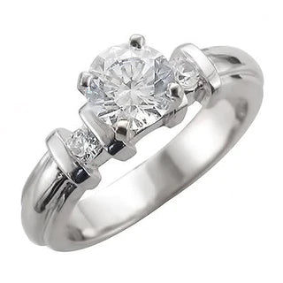 JBRM147 10kt White Gold Engagement Ring