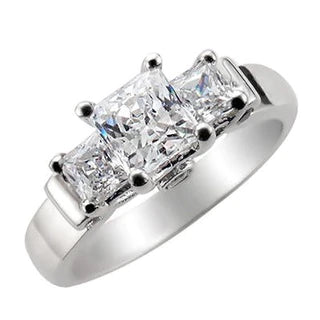 JB:RM912 10kt White Gold Engagement Ring