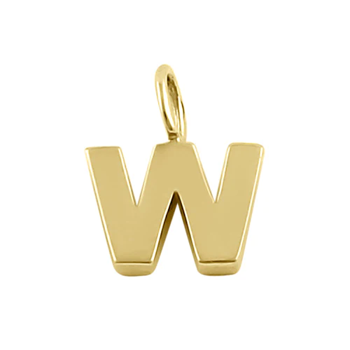 JB:OPP38278 All products Solid 14K Gold W Initial Pendant