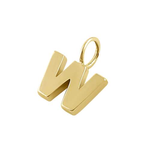 JB:OPP38278 All products Solid 14K Gold W Initial Pendant