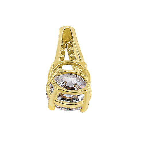 JB:OPZ066  Solid 14K Yellow Gold Vintage Round C...