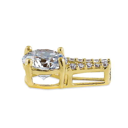 JB:OPZ066  Solid 14K Yellow Gold Vintage Round C...