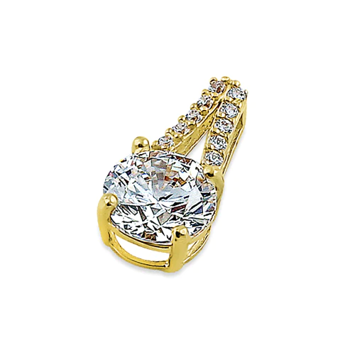 JB:OPZ066  Solid 14K Yellow Gold Vintage Round C...