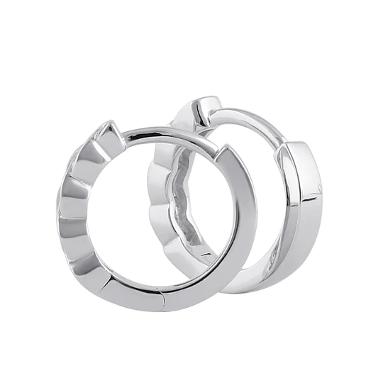 JB:SEZ899   Sterling Silver 10mm x 3mm Celtic Twi...