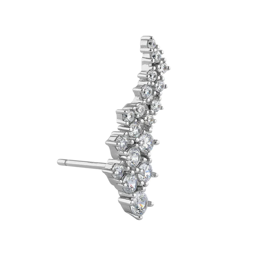 JB:SEZ986     All products     Sterling Silver Elegant Cluster Round...