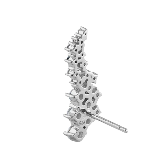 JB:SEZ986     All products     Sterling Silver Elegant Cluster Round...