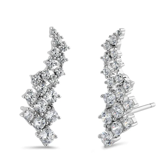 JB:SEZ986     All products     Sterling Silver Elegant Cluster Round...