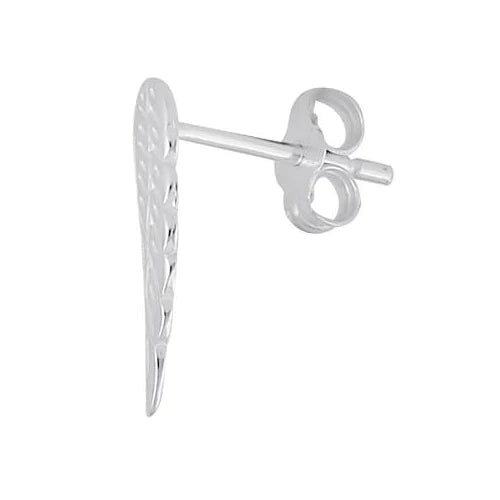 JB:SEP358 Silver Wing Earrings