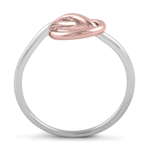 JB:SRP1313 products Sterling Silver Two Tone Rose Gold Pl... All