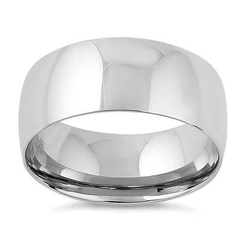 JB:SRP913 Sterling Silver Wedding Band 8mm